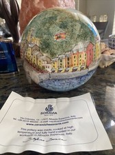 Italian Pottery Ceramiche Soravia Hand Painted 2018 Portofino