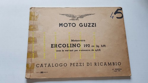 Moto guzzi ercolino 192 1959 - ercolino,