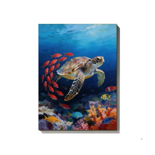 Quadro olio moderno astratto