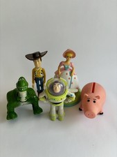 Set personaggi Disney Pixar Toy Story McDonald’s Happy Meal Buzz Woody Rex anni 90