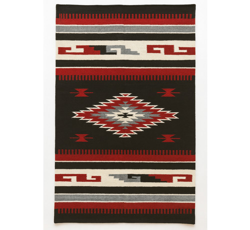 Tappeto lana navajo tessuto - di,