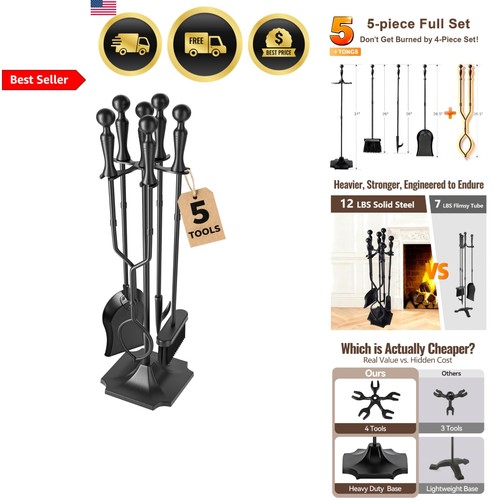 Set attrezzi per camino - attrezzi, 31