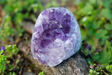 Ametista Drusa 6,7 cm x 7,9 cm Peso 450gr wicca druse cristalli minerali