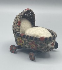 Raro cesto carrozzina per