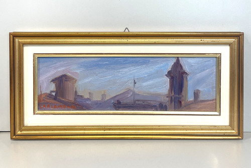 Quadro dipinto olio - dipinto,