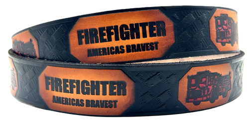 Firefighter fire dept embossed - firefighter,
