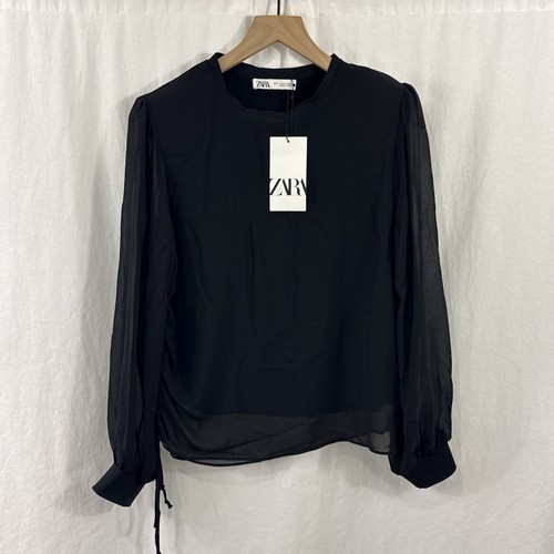 Blusa donna zara trasparente - blusa,