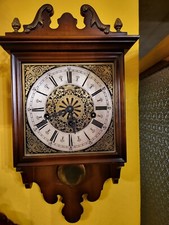 orologio a pendolo da parete in legno kienzle