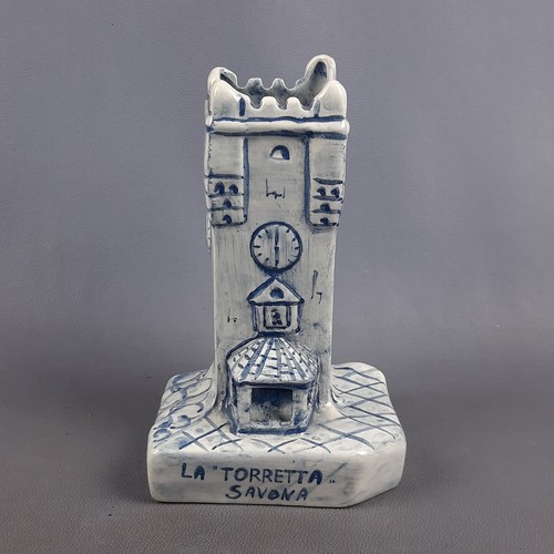 Scultura ceramica torretta - scultura,
