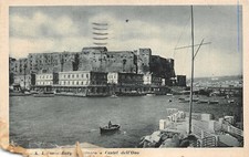 B3452) NAPOLI S. LUCIA BORGO MARINARO E CASTE DELL'OVO BARCA A REMI VIAGGIATA