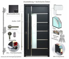 Porta ingresso moderna la40 - porta,