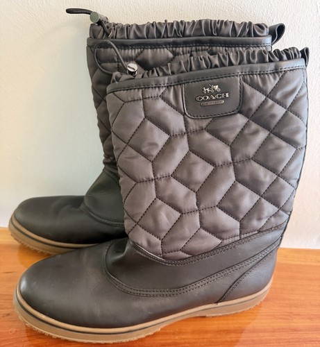 Coach woman black size 9 - woman’s,