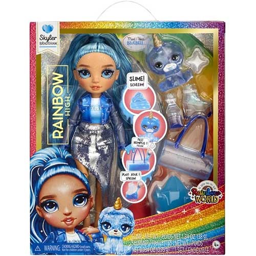 Rainbow fashion doll skyler - rainbow,