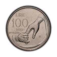 SAN MARINO. 2001, 100 Lire -