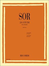 20 STUDI - FERNANDO SOR - CHITARRA