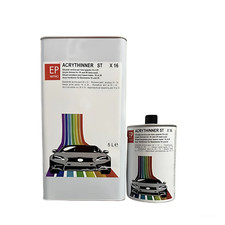 Diluente Acrilico EP Vernici per Smalti Fondi Trasparenti 2K Carrozzeria Auto