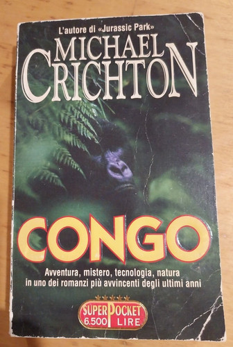 Libro romanzo congo michael - libro,