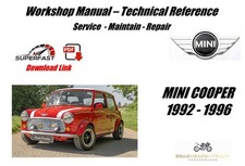 MINI COOPER Manuale Officina