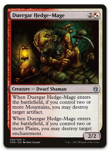 Duergar hedge mage - #200, (lp)