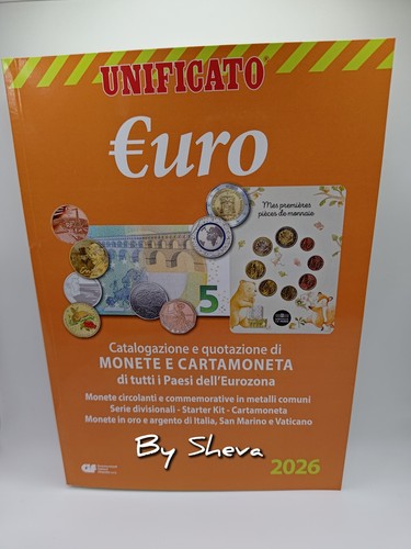 Unificato 2026 catalogo - 2026, monete