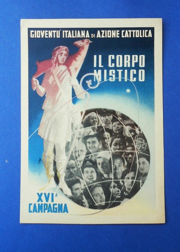 Cartolina gioventù italiana - cartolina,