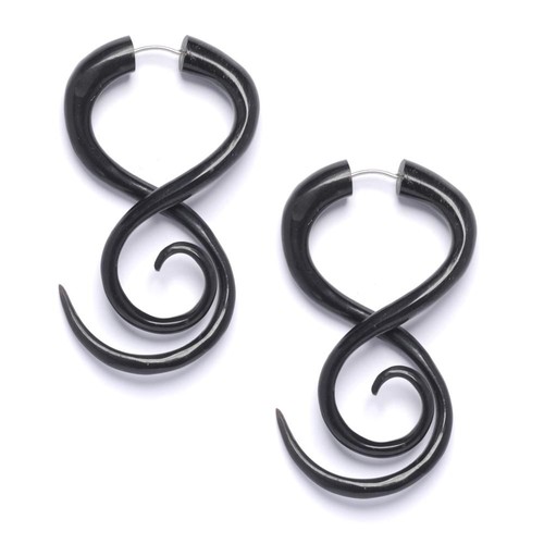 81stgeneration orecchini corno - orecchini,