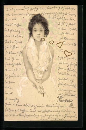 Cartolina artista raphael - cartolina,