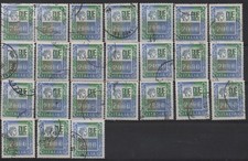 VENDO Lotto di 24 Francobolli "Alti Valori" Repubblica Italiana varietà!!!