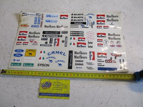 Kit adesivi modellino auto - adesivi,
