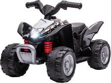 Quad Elettrico per Bambini, 6V Cavalcabile su Auto ATV Giocattolo, con Luce LED, Corno, per 1.5-3