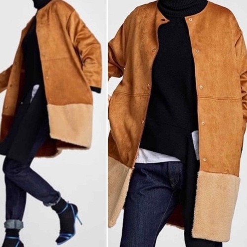 Cappotto zara ecopelle - zara,
