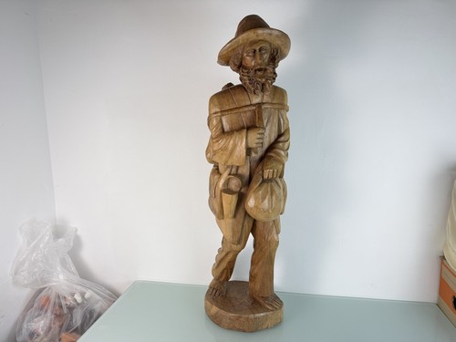 Statua scultura arte - legno, 98