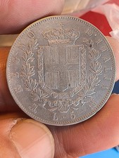 Splendida 5 LIRE 1874 M MONETA