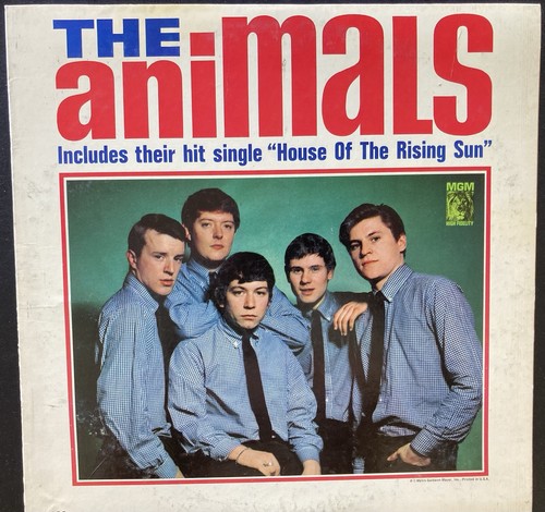 The animals self titled - the,