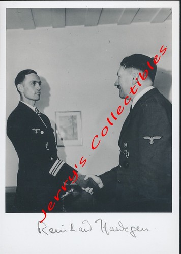 Foto firmata reinhard - reinhard, hardegen
