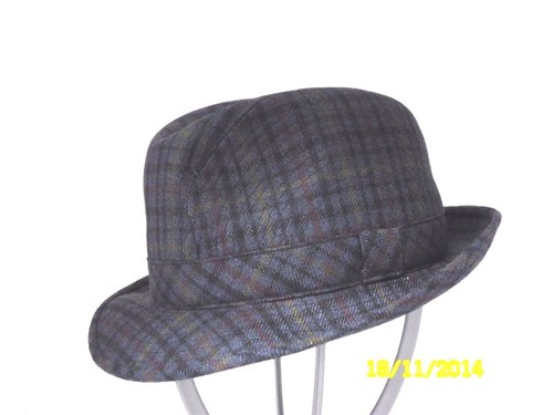 Cappello uomo scozzese blu - uomo,