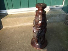 Ethnic Tribal Wooden Lampbase