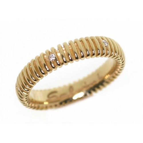Anello oro diamanti - oro,