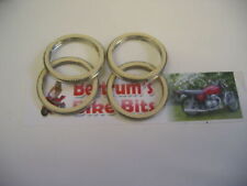 HONDA CB 400/4 CB400 F 1/2 400 QUATTRO GUARNIZIONI SCARICO X4