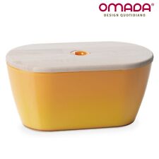 Portapane, Contenitore per il Pane da 6 lt con Coperchio Woody, Omada Design