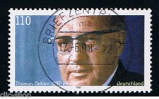 GERMANIA 1 FRANCOBOLLO THOMAS DEHLER 1997 usato