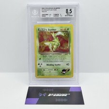CARTA POKEMON ROCKET‘S SCYTHER HOLO 3/132 - GYM HEROES - BECKETT / BGS 8,5