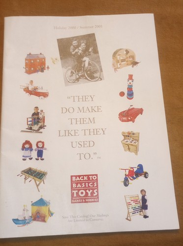 Back basics toys catalog - basics,