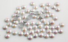 BORCHIE CUPOLA 4mm Aurora boreale 100pz Termoadesive scarpe hotfix adesive