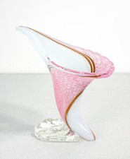 ⚜️ COPPA VASO DESIGN DINO MARTENS PER AURELIANO TOSO MURANO 1950S VETRO SOFFIATO