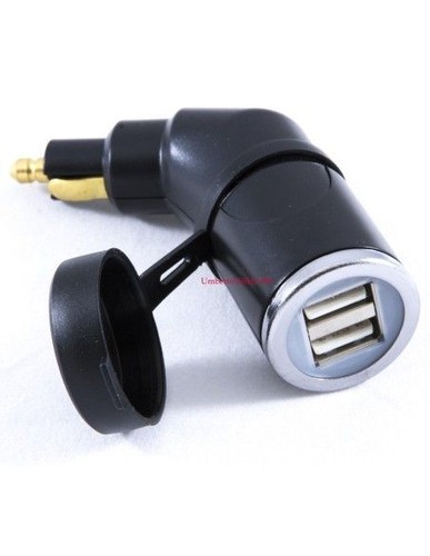 Adattatore usb con doppia - adattatore,