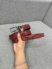Cintura uomo, cintura vera