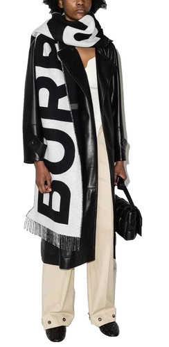Sciarpa burberry logo - sciarpa,