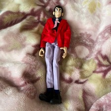 Lupine la terza figura giacca rossa pantalone viola usato senza scatola