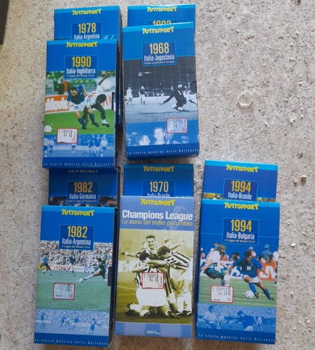 Videocassette vhs tuttosport - videocassette,